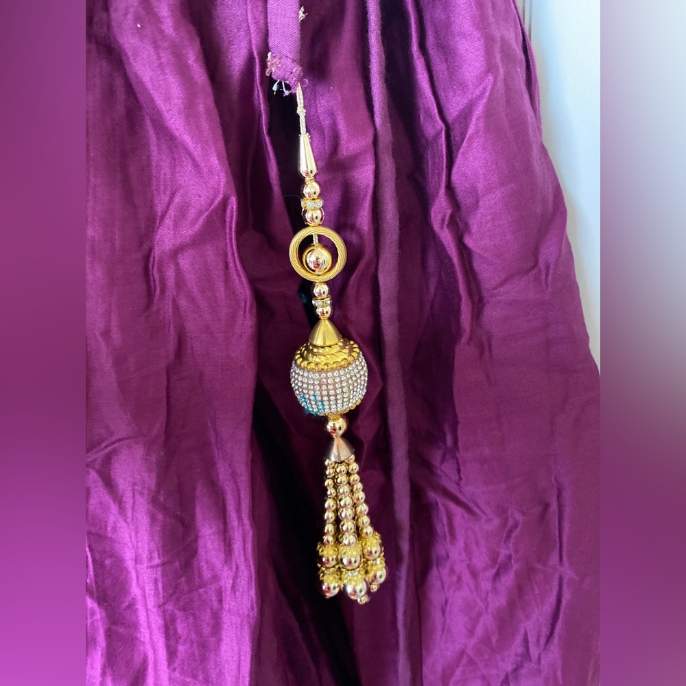 Purple Lehenga bottom - Picture 3 of 3
